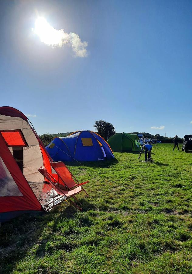 Summit Camping Kit Hill Cornwall Panoramic Views Grass Pitch From 15Pn Or Bella Bell Tent 75Pn Callington Exterior foto