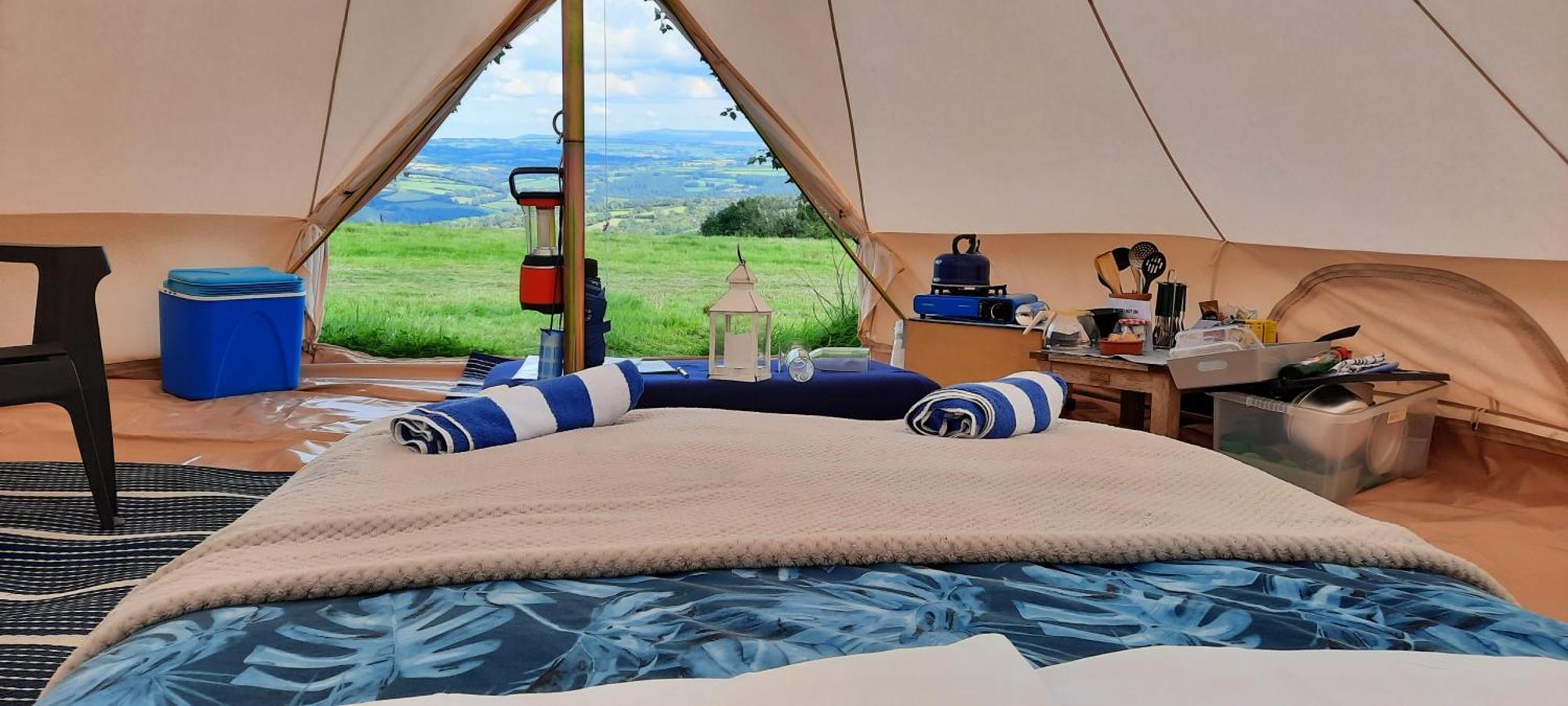 Summit Camping Kit Hill Cornwall Panoramic Views Grass Pitch From 15Pn Or Bella Bell Tent 75Pn Callington Exterior foto